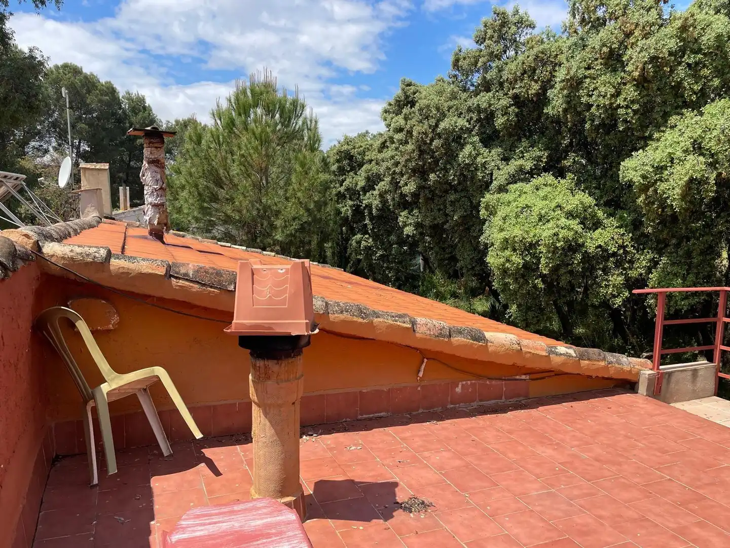 Jardí de Finca rústica en venda en Carrión de Calatrava amb Calefacció, Terrassa i Traster