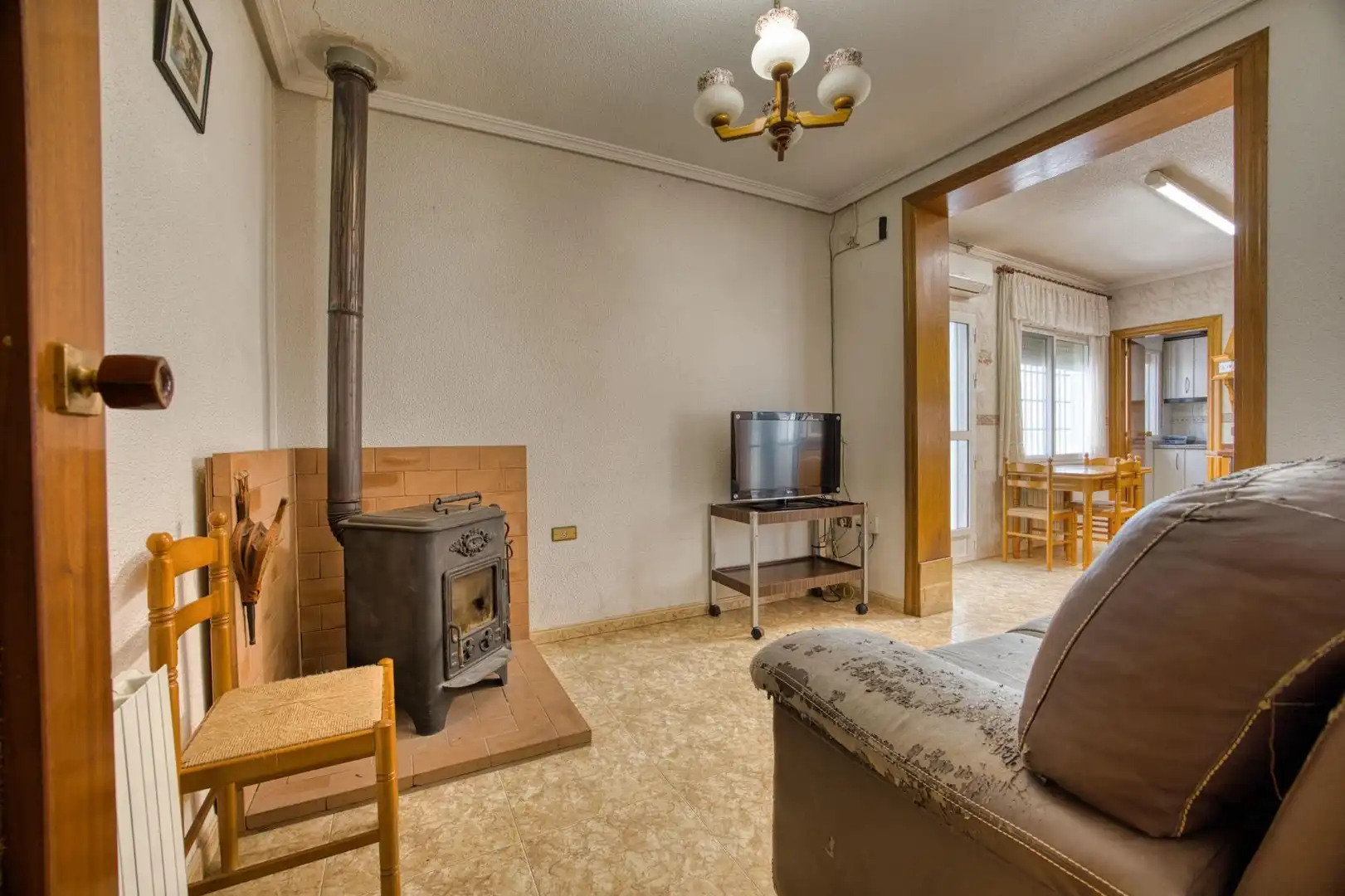 Sala de estar de Casa o chalet en venta en Mutxamel con Aire acondicionado, Calefacción y Jardín privado