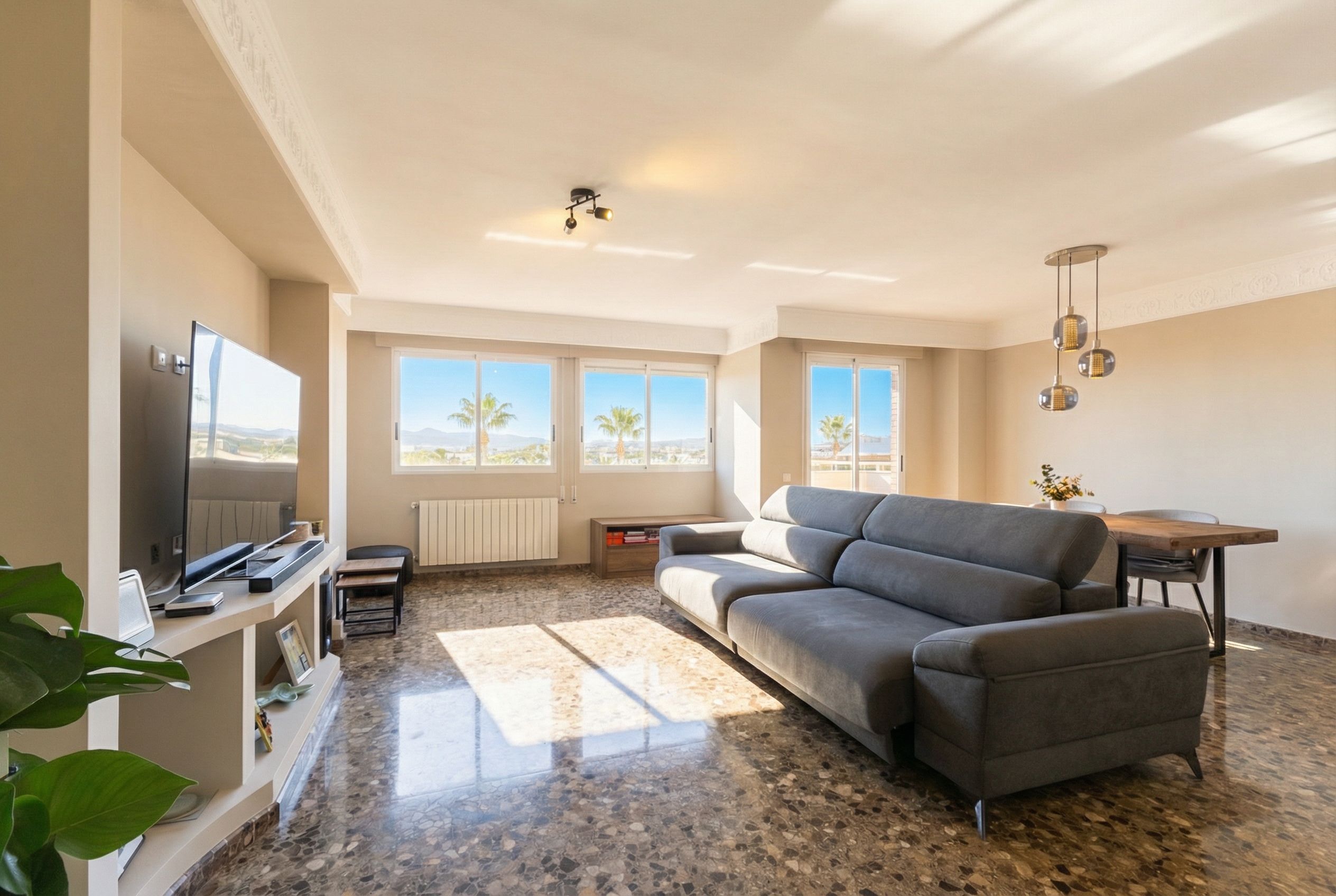 Sala de estar de Dúplex en venta en Burriana / Borriana con Calefacción