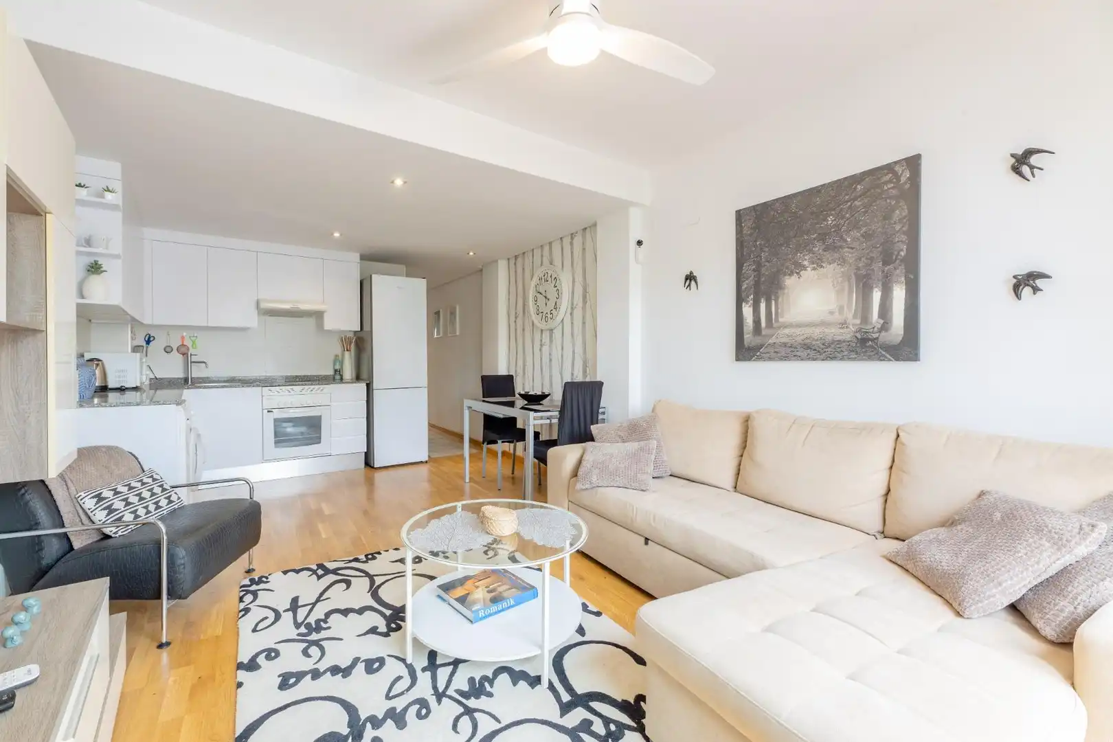 Sala de estar de Ático en venta en Sedaví con Aire acondicionado, Trastero y Amueblado