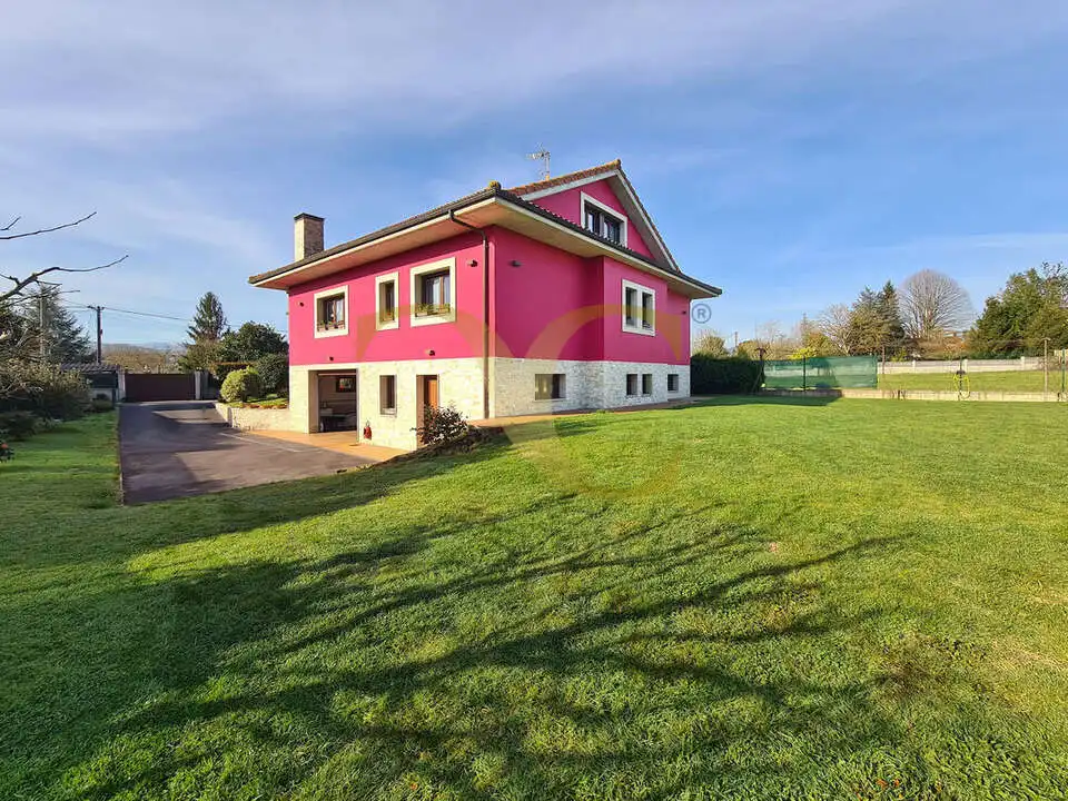 Vista exterior de Casa o chalet en venta en Siero con Calefacción, Terraza y Trastero