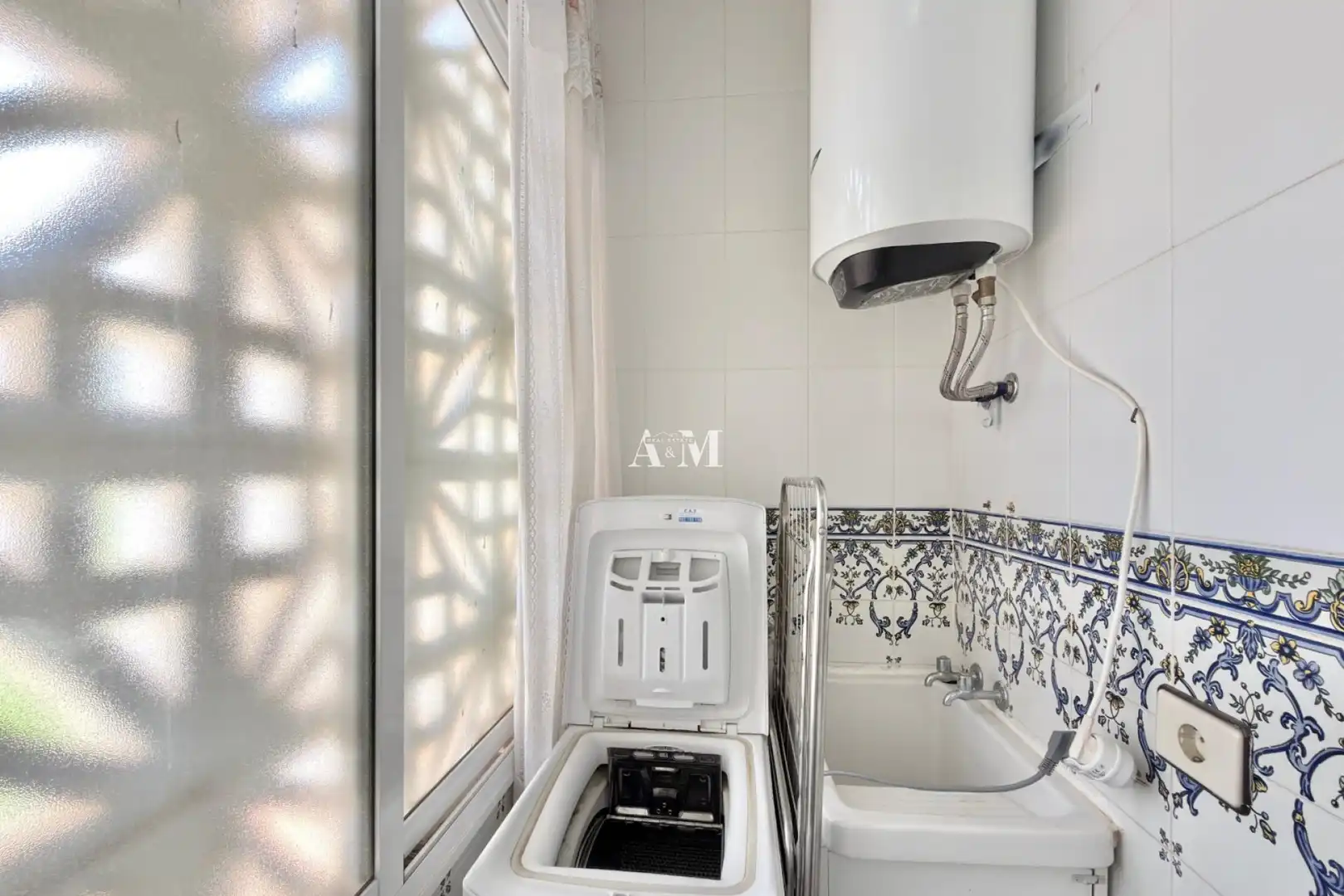 Badezimmer von Einfamilien-Reihenhaus zur Miete in San Javier mit Klimaanlage, Heizung und Terrasse