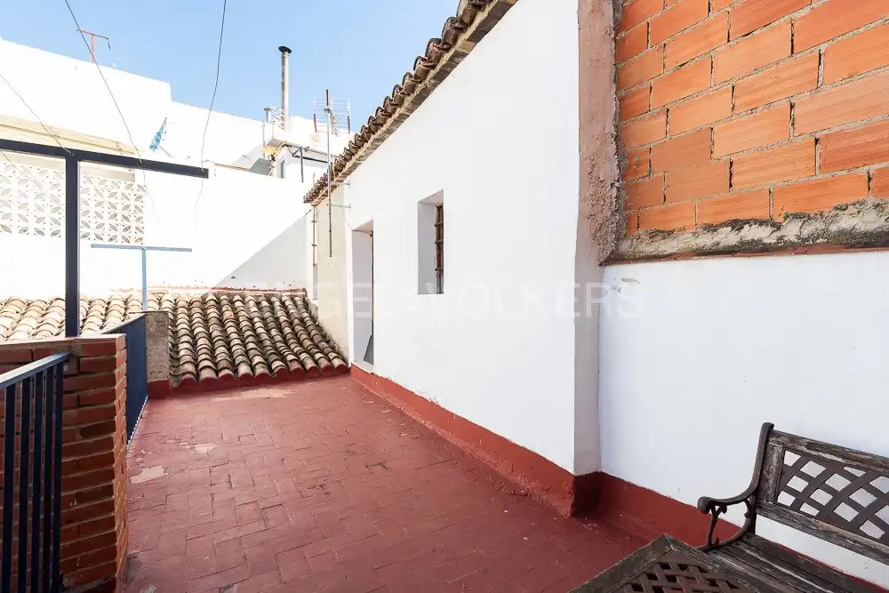 Vista exterior de Casa adosada en venda en Gilet amb Calefacció, Terrassa i Moblat