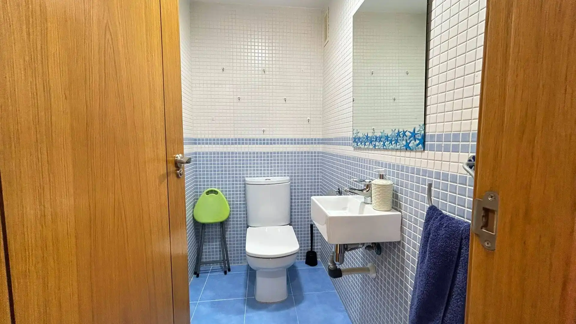Badezimmer von Wohnungen zur Miete in La Pobla de Farnals mit Klimaanlage, Heizung und Terrasse