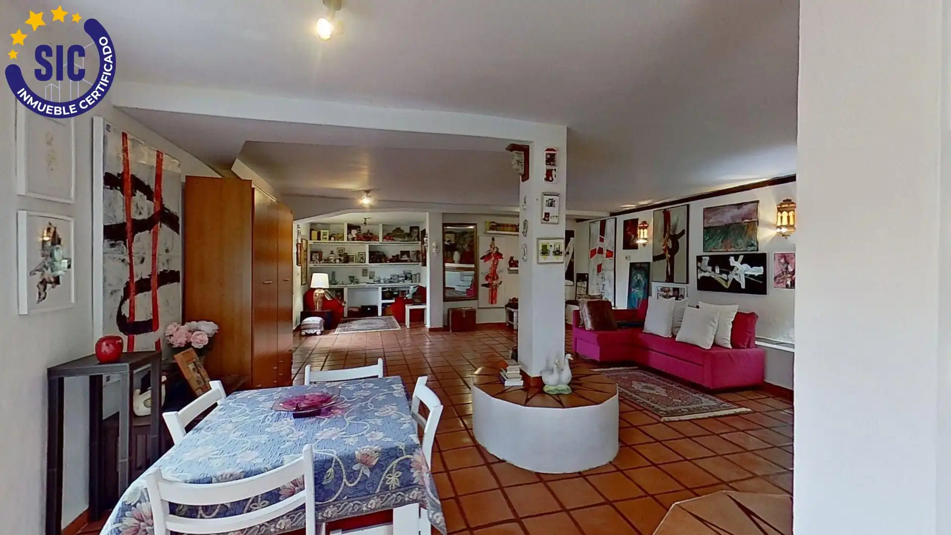 Sala d'estar de Casa o xalet en venda en Chiva amb Jardí privat, Terrassa i Traster