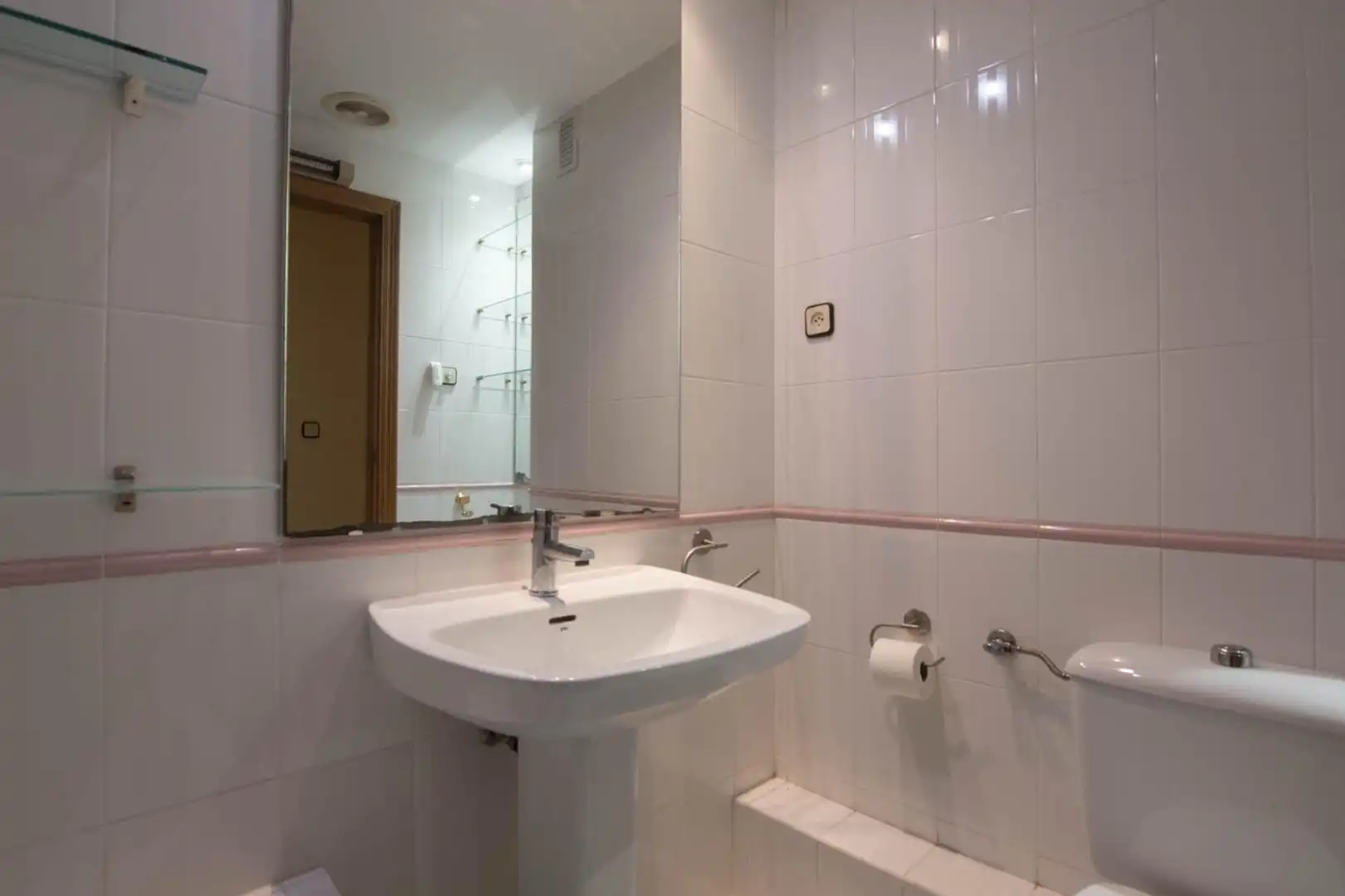 Badezimmer von Wohnung zur Miete in Murcia mit Heizung, Parkett und Terrasse