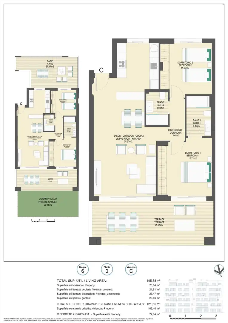 Apartment with garden for sale in Arrecife I y II, imagen 18