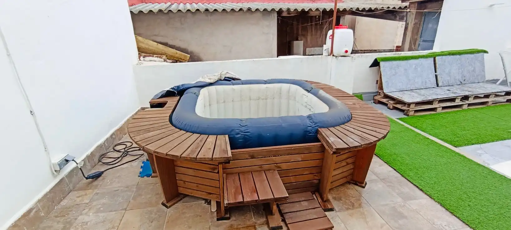Swimming pool of Detached homes for sale in Oliva pueblo