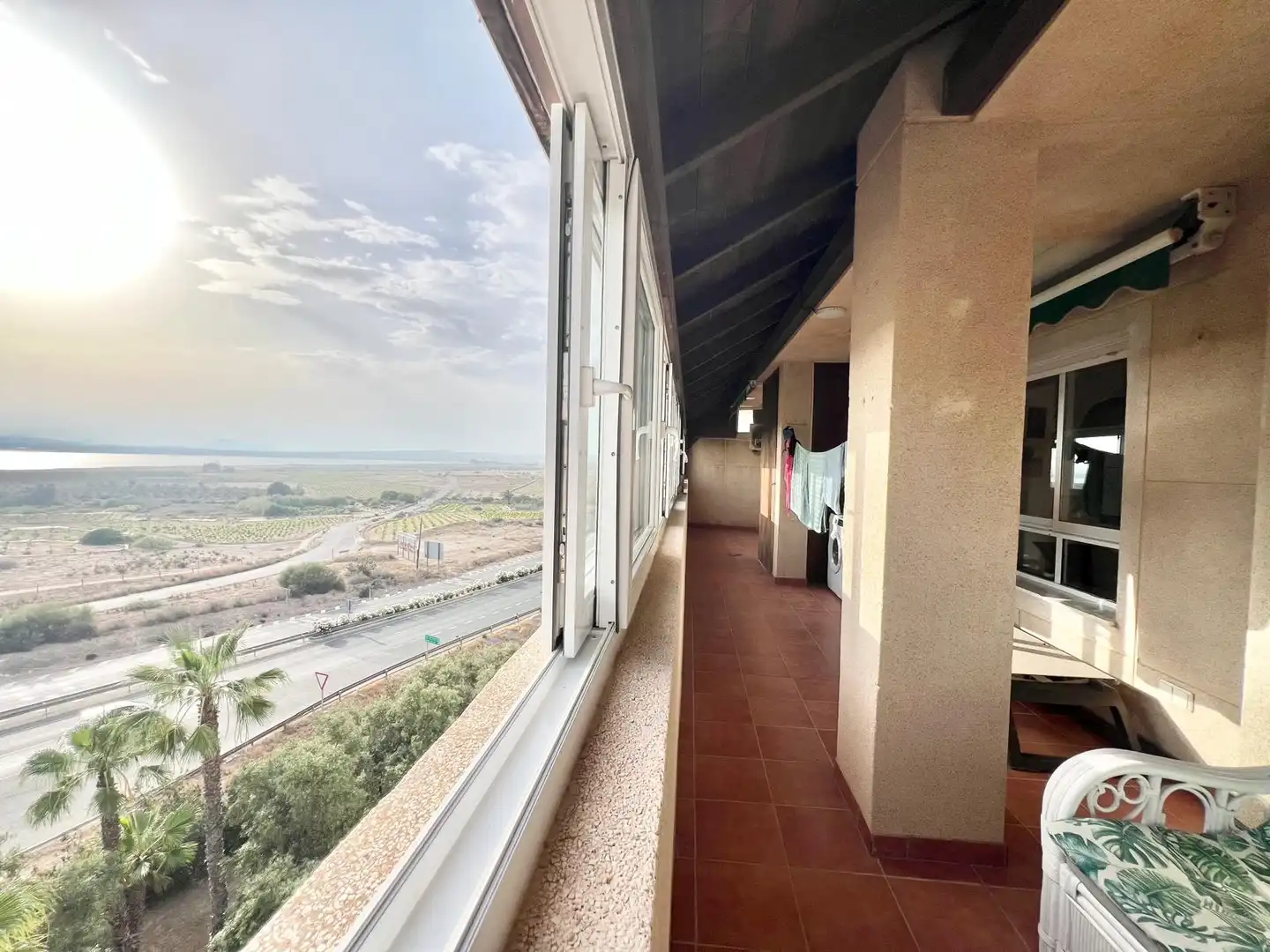 Terraza de Ático de alquiler en Torrevieja con Aire acondicionado, Calefacción y Terraza