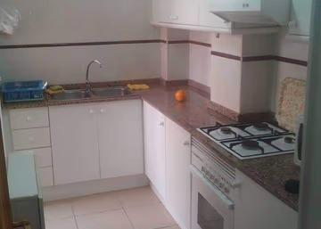Kitchen of Flat for sale in  Valencia Capital  with Terrace, Furnished and Oven