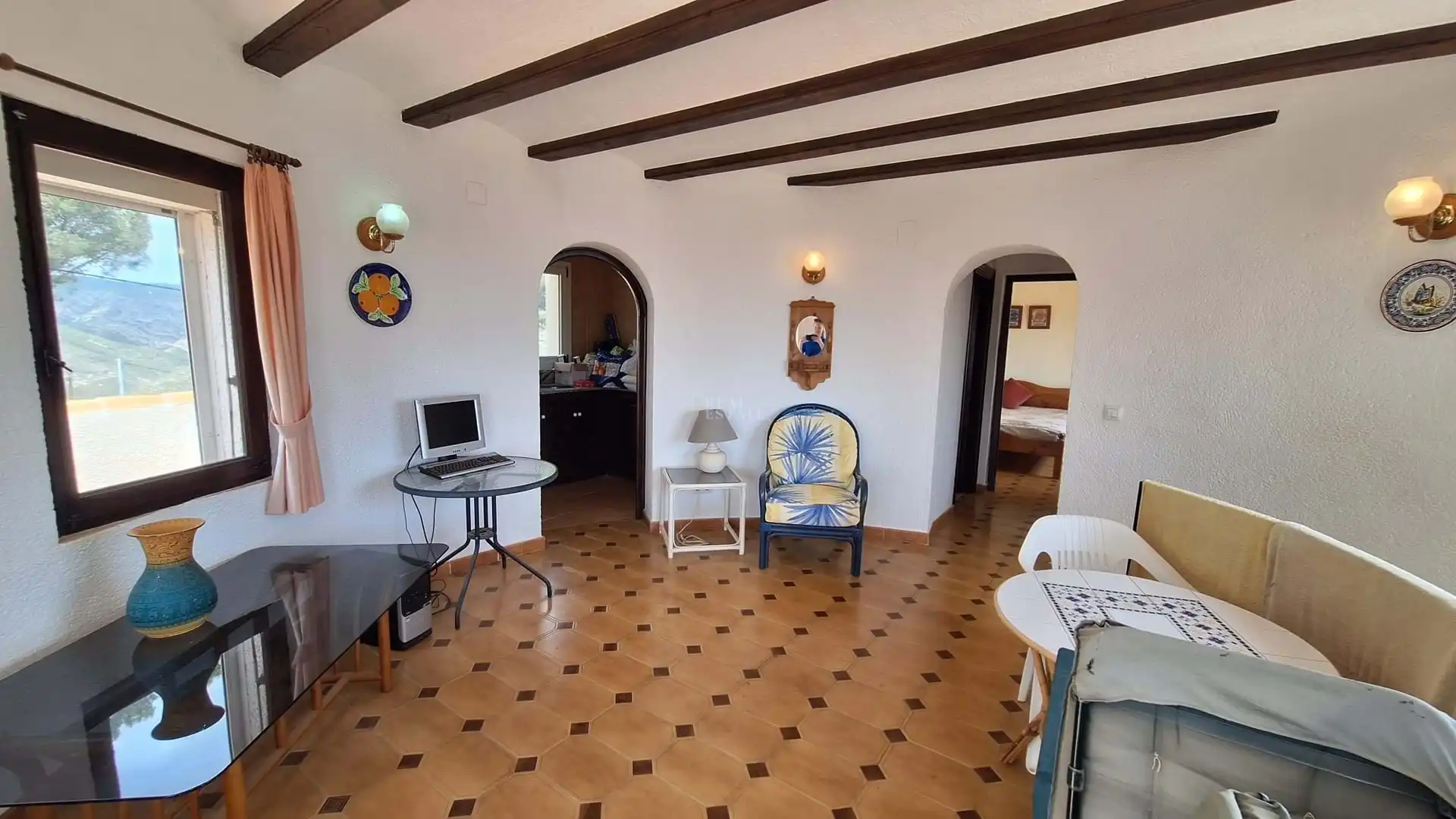 Living room of Houses for sale in Jávea / Xàbia  with Heating, Terrace and Swimming Pool