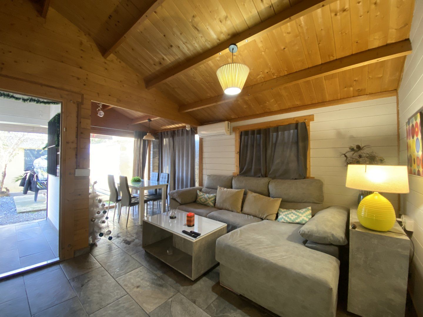 Sala d'estar de Casa o xalet en venda en Chipiona amb Aire condicionat i Terrassa