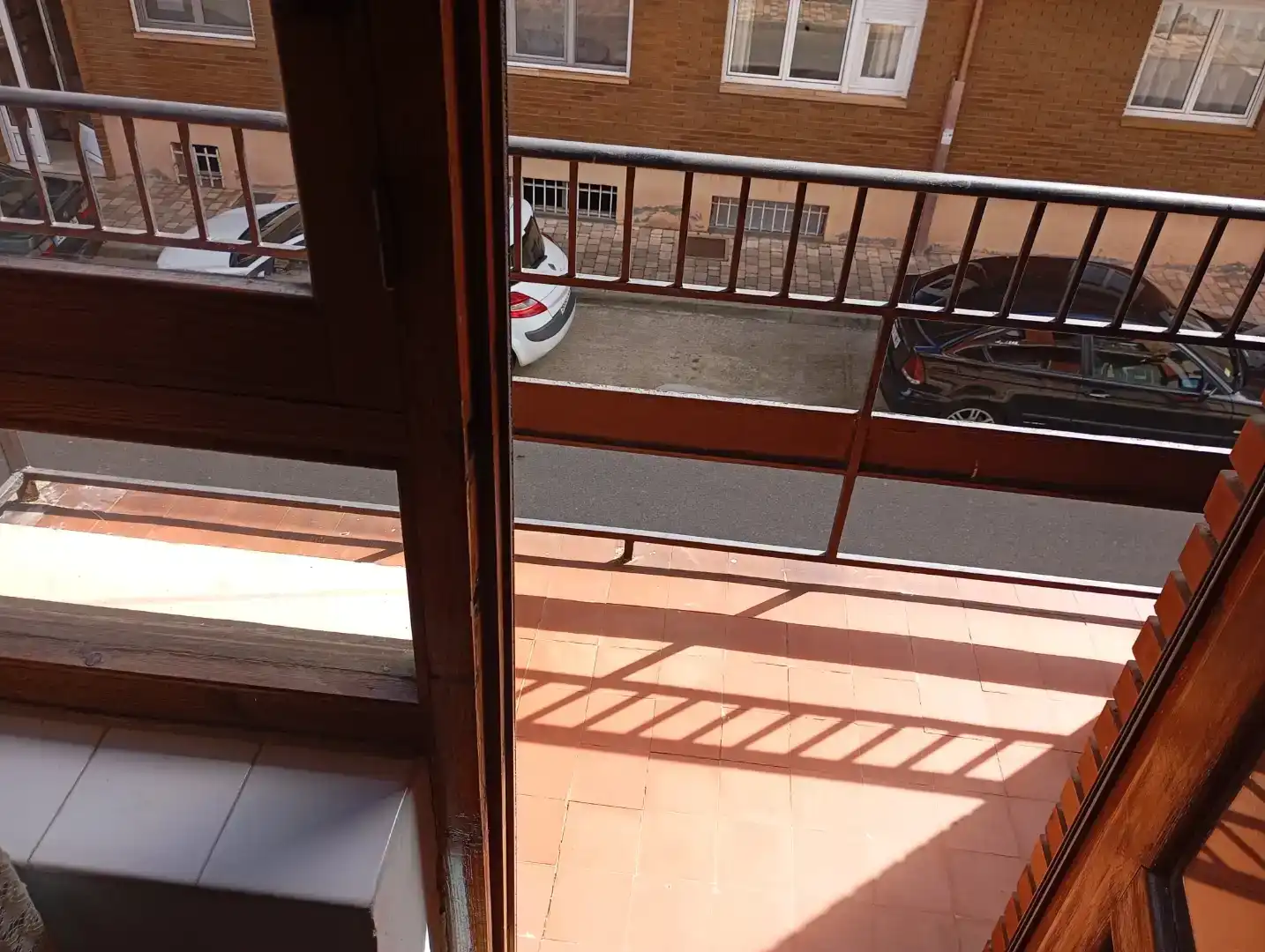 Terrasse von Wohnung zur Miete in Benavides mit Waschmaschine, Mikrowelle und Fernseher
