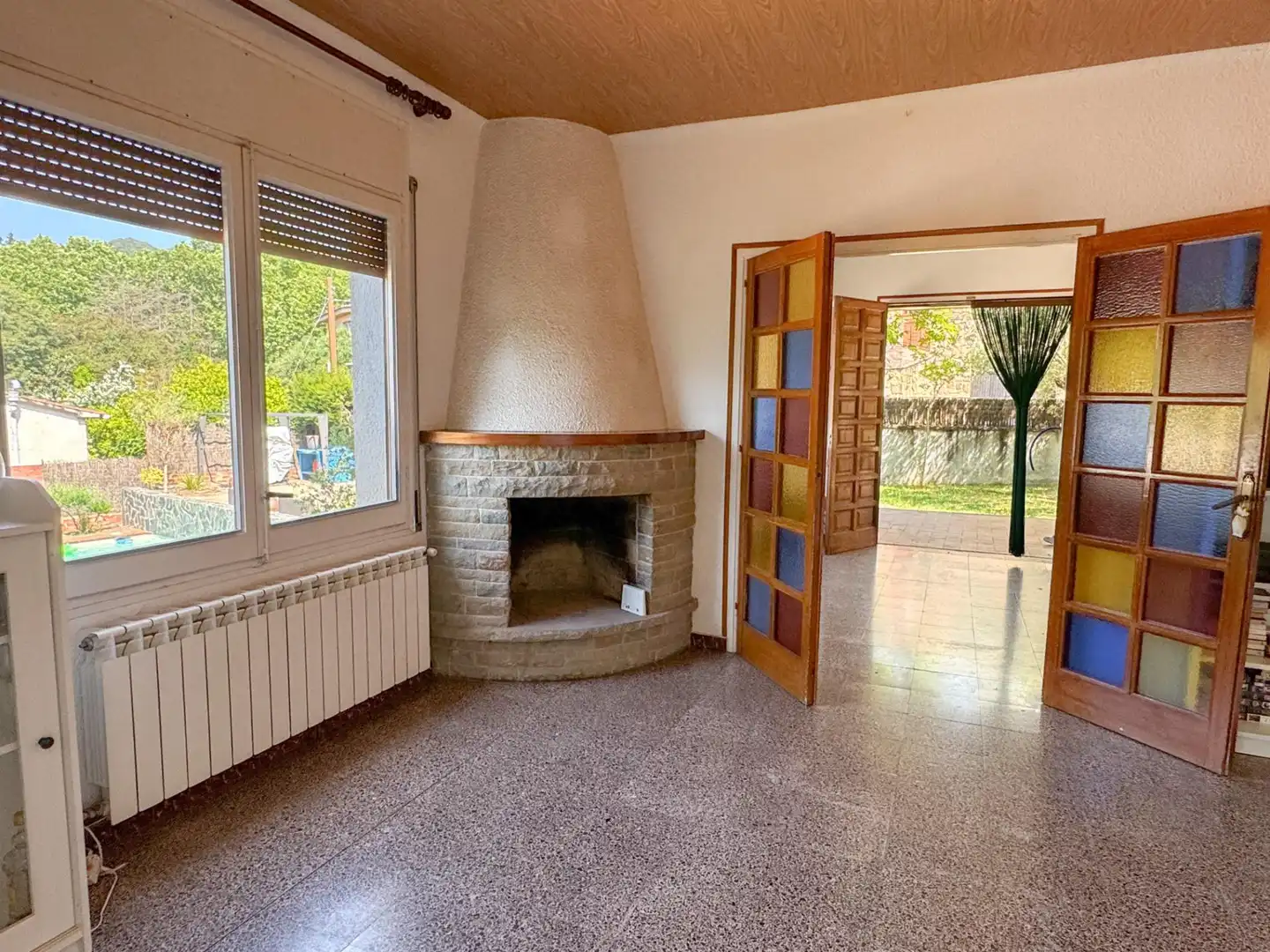 Sala de estar de Casa o chalet en venta en Arbúcies con Calefacción y Jardín privado