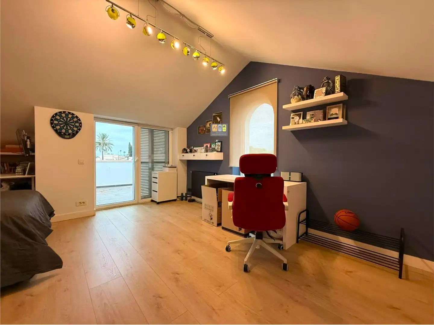 Bedroom of Detached homes for rent in Sant Joan d'Alacant  with Air Conditioner, Heating and Private garden