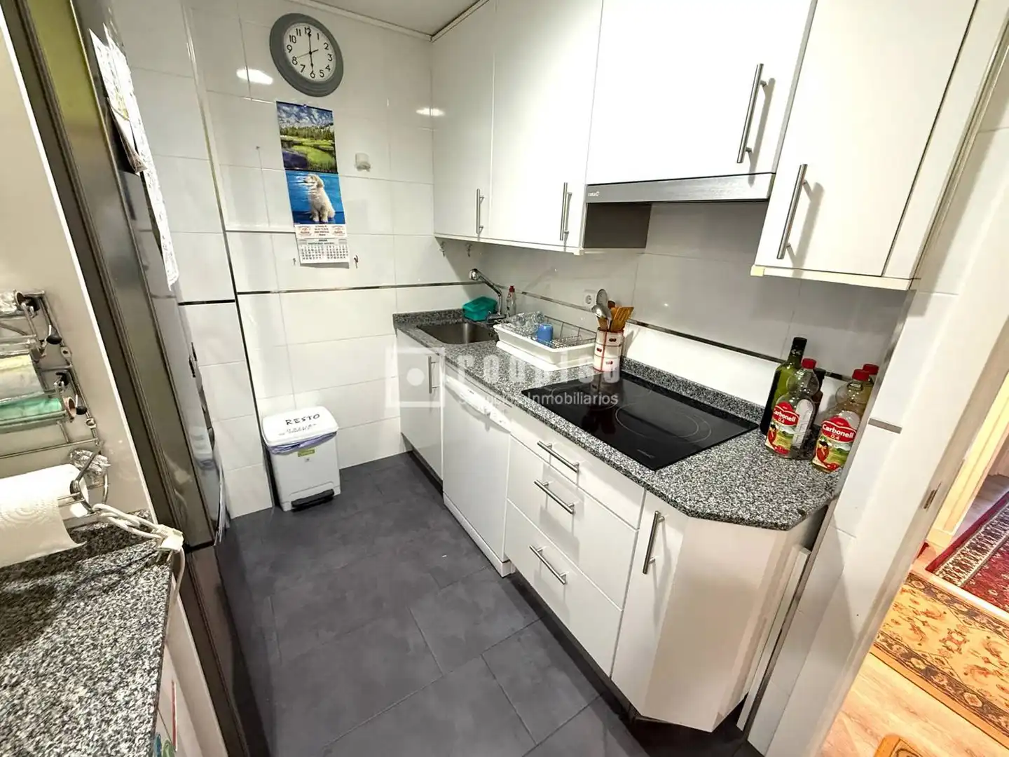 Kitchen of Flat for sale in Madrid  with Air Conditioner, Heating and Private garden