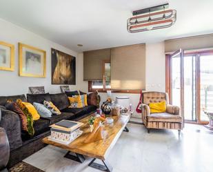 Sala d'estar de Casa o xalet en venda en  Madrid Capital amb Aire condicionat, Calefacció i Terrassa