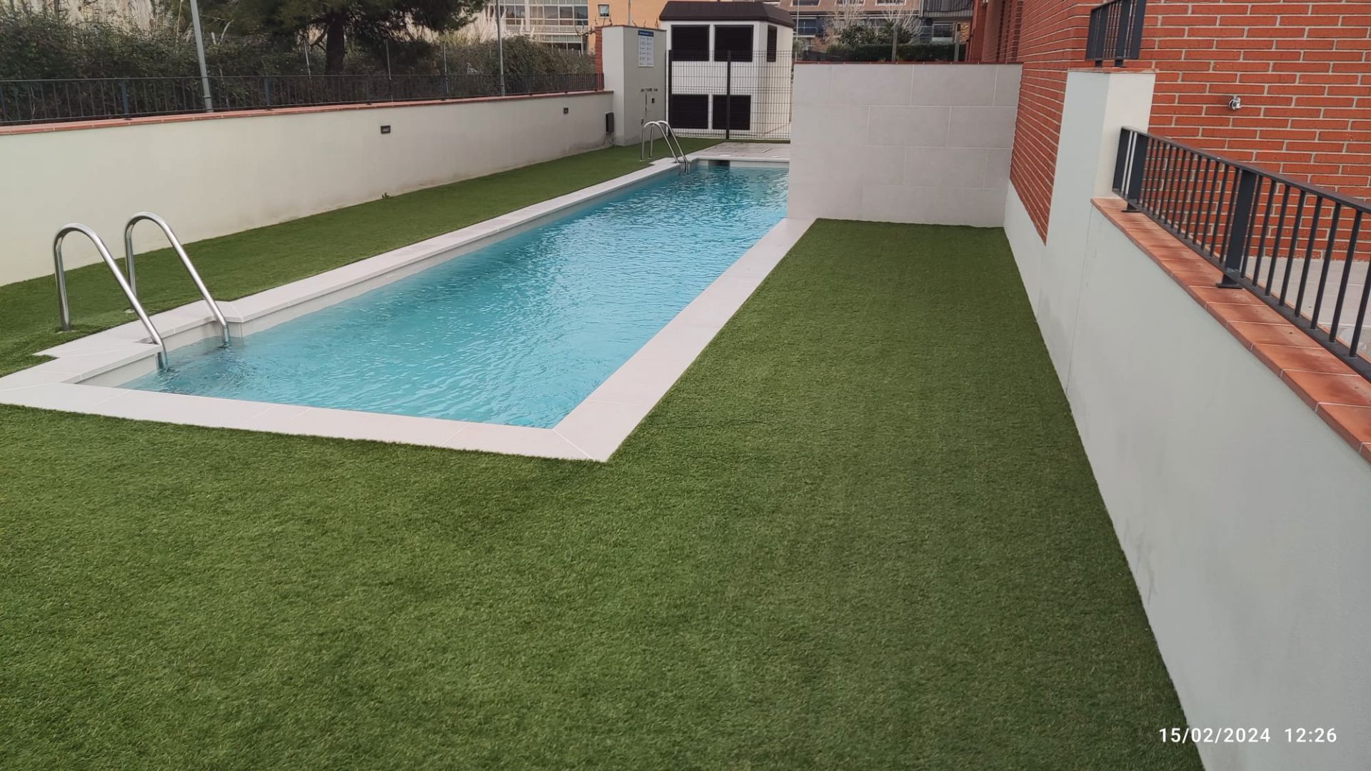Piscina de Piso de alquiler en Calonge i Sant Antoni con Aire acondicionado, Calefacción y Terraza