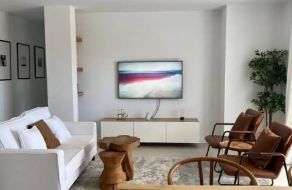 Sala de estar de Ático de alquiler en Marbella con Aire acondicionado, Terraza y Piscina