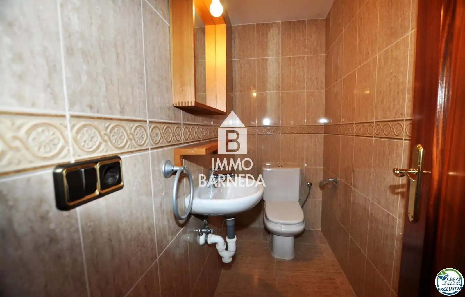 Bathroom of Flat for sale in Roses  with Heating, Terrace and Storage room