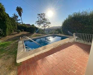 Piscina de Casa o xalet en venda en Málaga Capital amb Jardí privat, Terrassa i Piscina