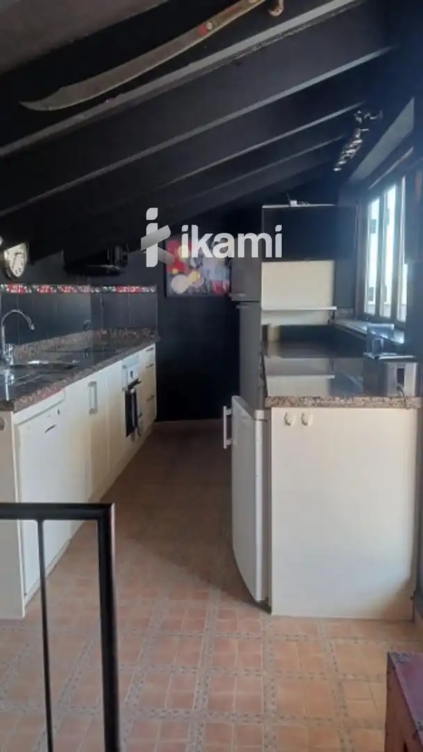 Cocina de Ático en venta en L'Atzúbia con Aire acondicionado, Calefacción y Terraza