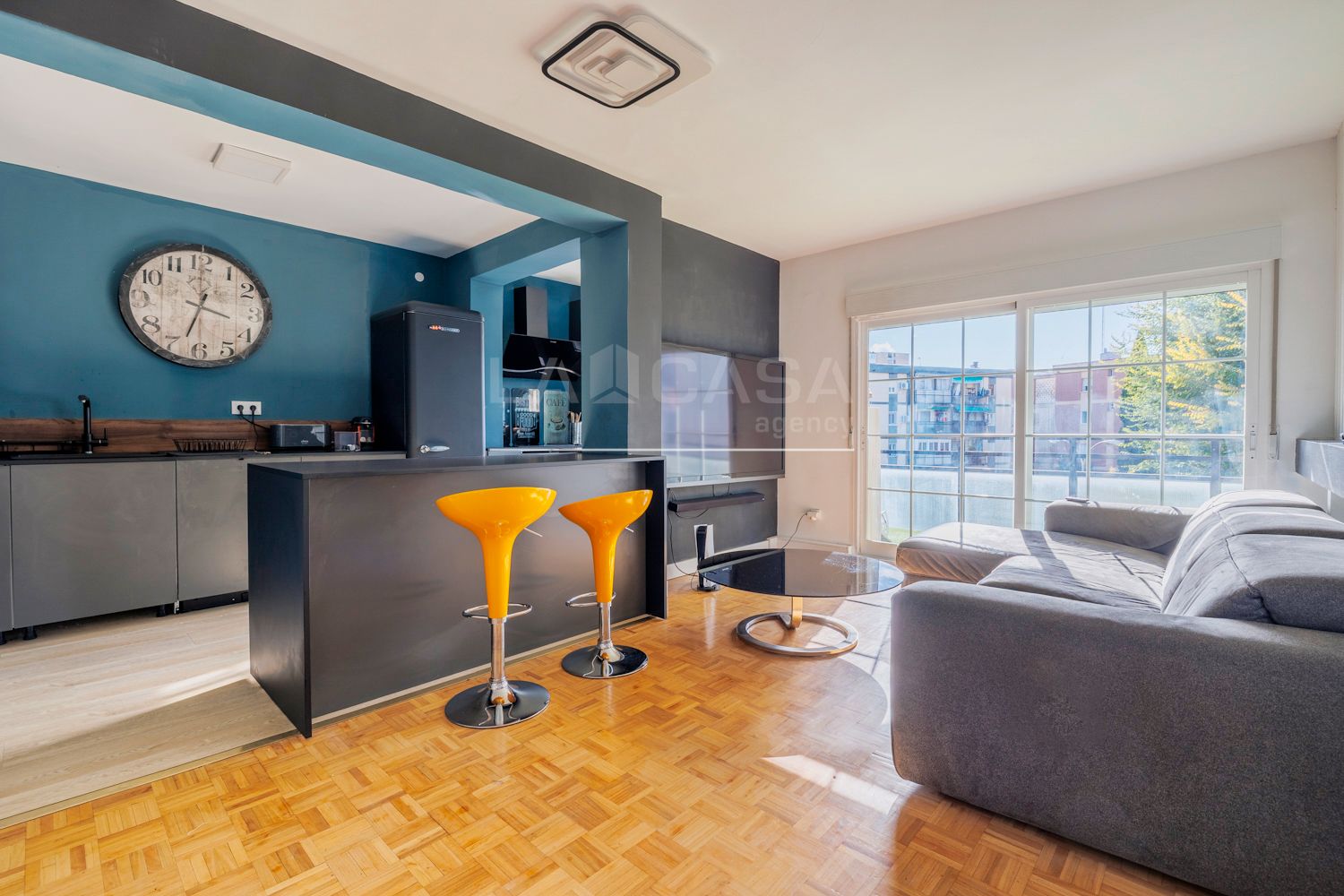 Living room of Flat for sale in  Madrid Capital  with Heating and Storage room