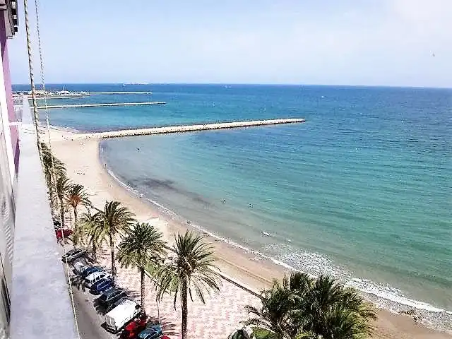 Außenansicht von Wohnung zur Miete in Santa Pola mit Möbliert, Waschmaschine und Mikrowelle