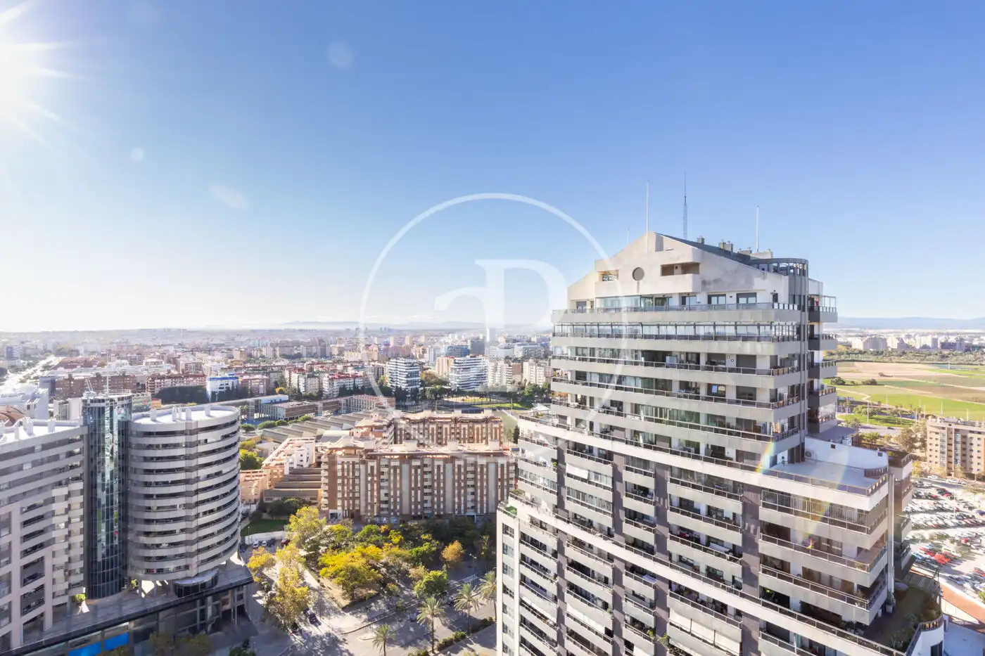 Exterior view of Flat for sale in Valencia  with Air Conditioner, Heating and Private garden