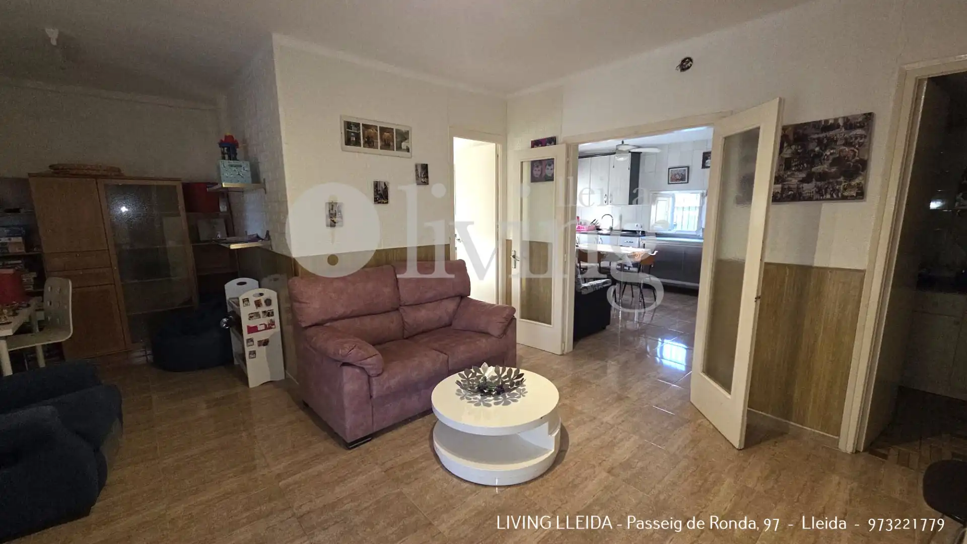 Living room of Houses for sale in Lleida  with Air Conditioner, Heating and Private garden