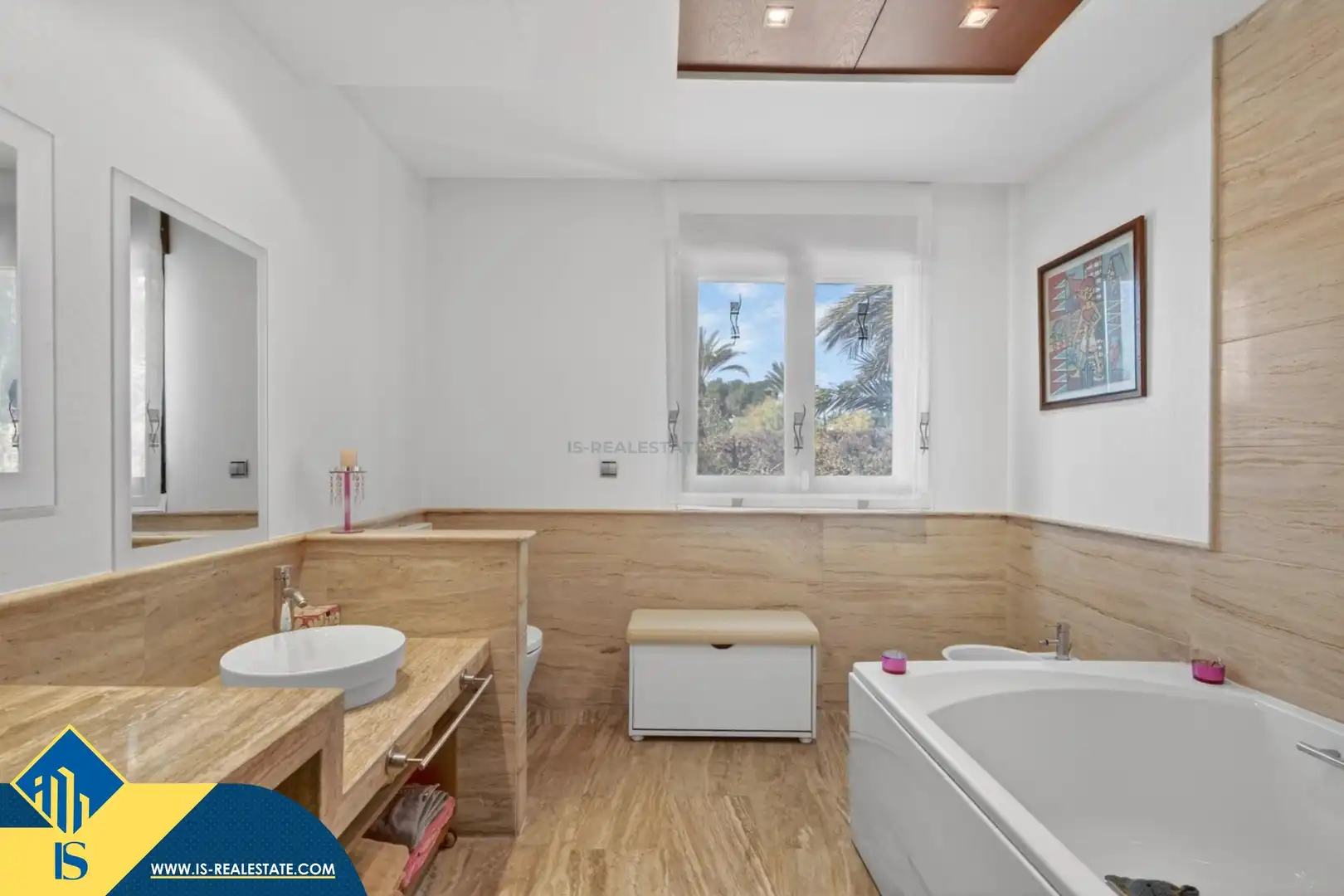 Baño de Casa o chalet en venta en Elche / Elx con Terraza, Piscina y Amueblado