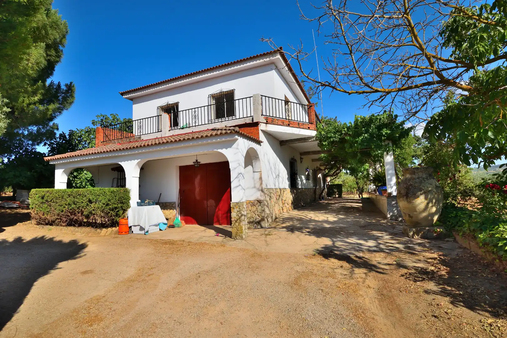 Vista exterior de Finca rústica en venta en Setenil de las Bodegas con Jardín privado, Terraza y Trastero