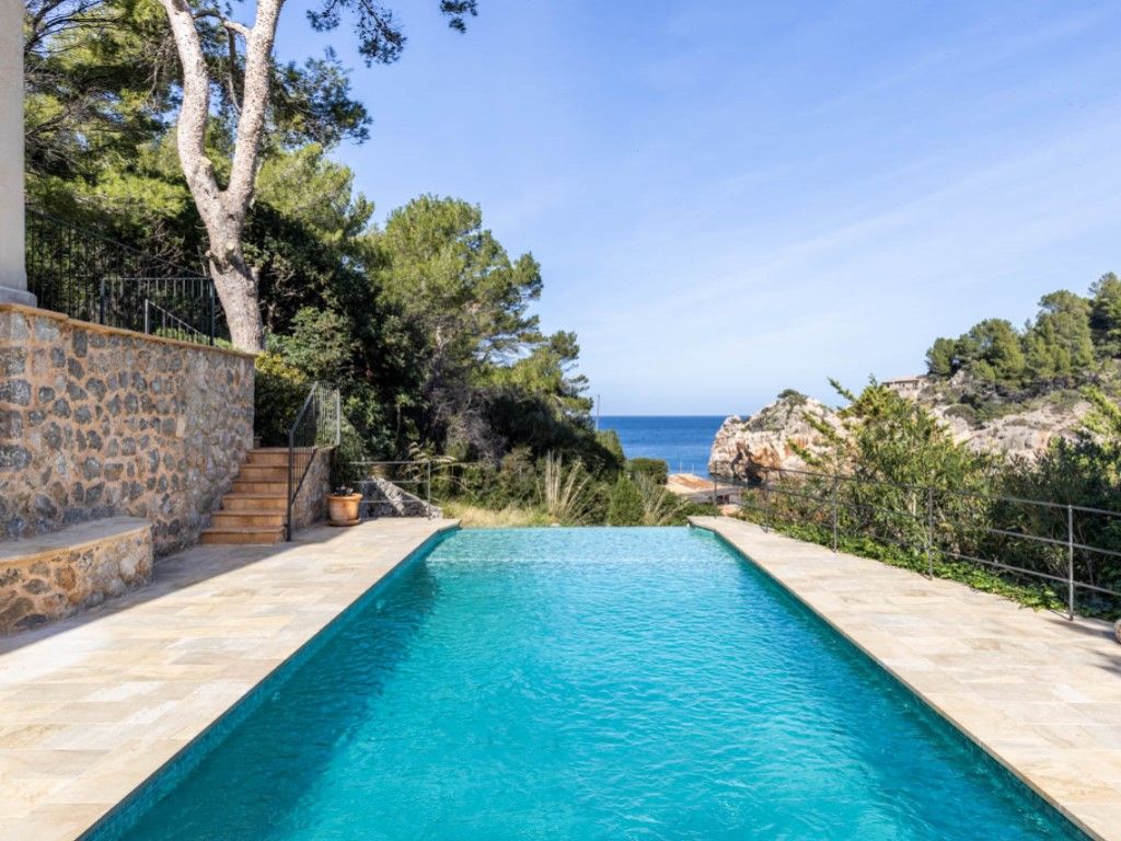 Piscina de Finca rústica en venda en Deià amb Aire condicionat, Calefacció i Terrassa