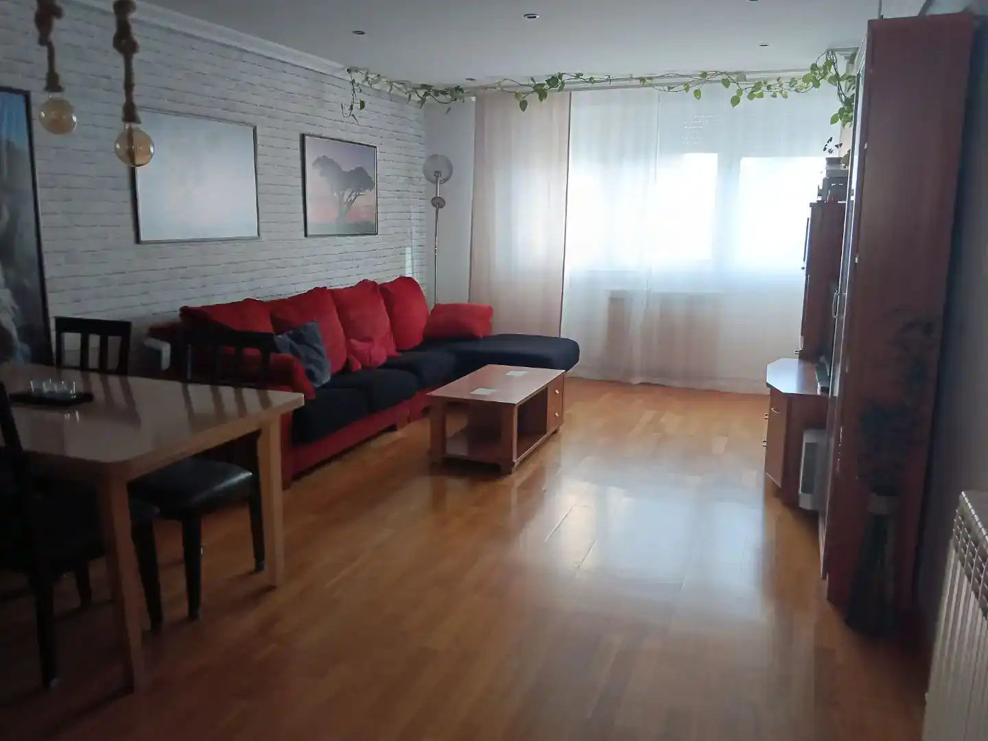 Sala de estar de Casa adosada en venta en Fitero con Aire acondicionado, Jardín privado y Parquet