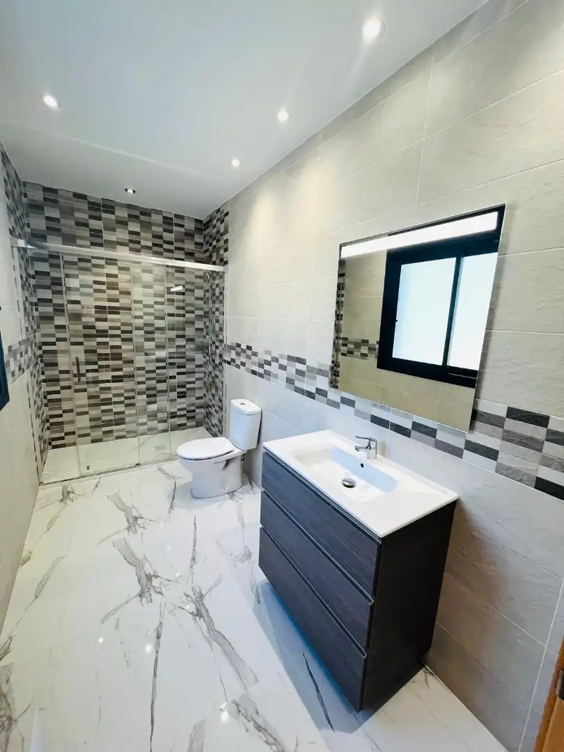 Baño de Casa o chalet en venta en Lorca con Aire acondicionado, Calefacción y Jardín privado