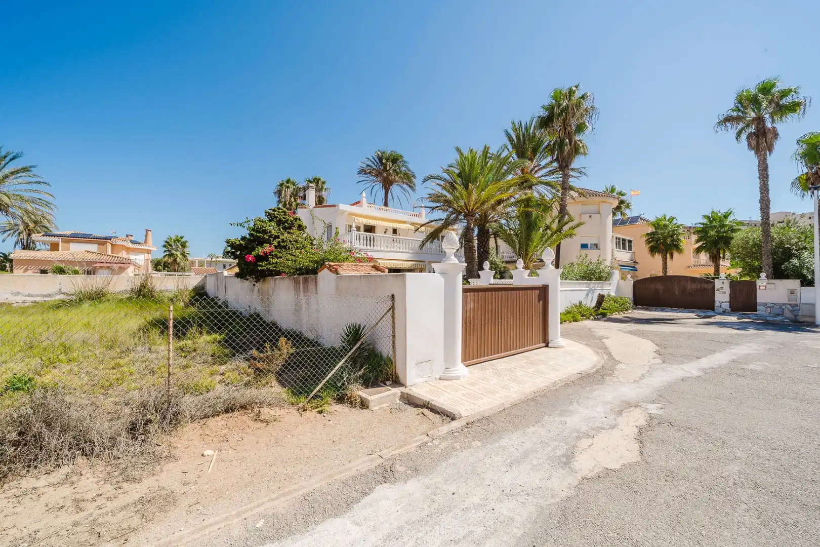 Exterior view of Houses for sale in La Manga del Mar Menor  with Air Conditioner and Terrace