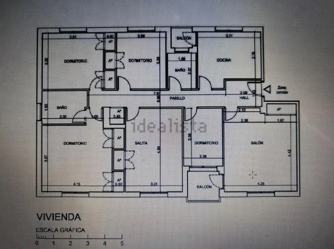 Wohnung zum Verkauf in Ourense Capital  mit Heizung, Privatgarten und Parkett
