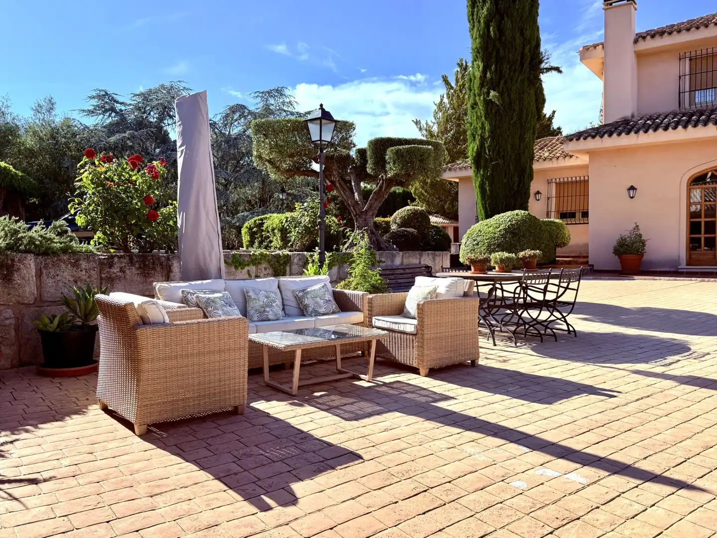 Terraza de Casa o chalet en venta en Cocentaina con Calefacción, Jardín privado y Terraza