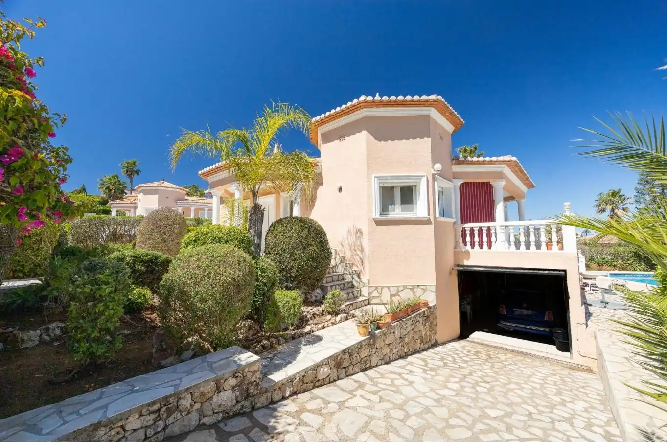 Vista exterior de Casa o chalet de alquiler en Dénia con Aire acondicionado, Calefacción y Jardín privado