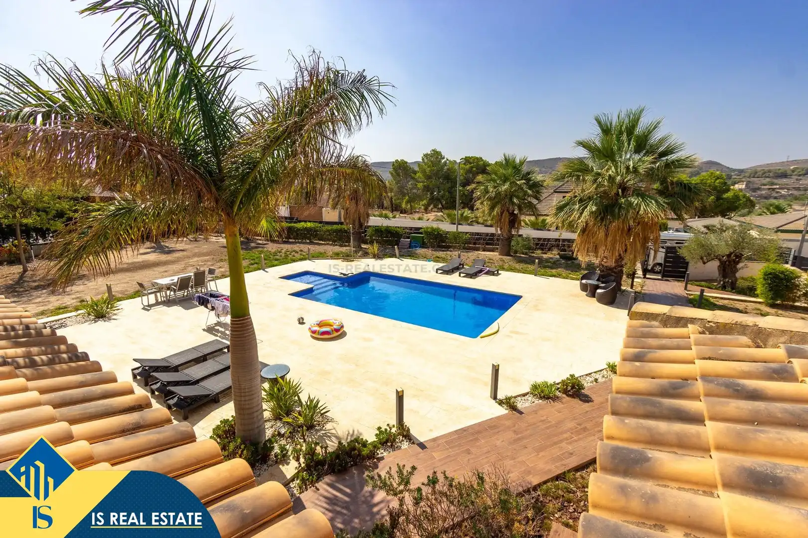 Piscina de Casa o xalet en venda en Alicante / Alacant amb Terrassa, Piscina i Moblat