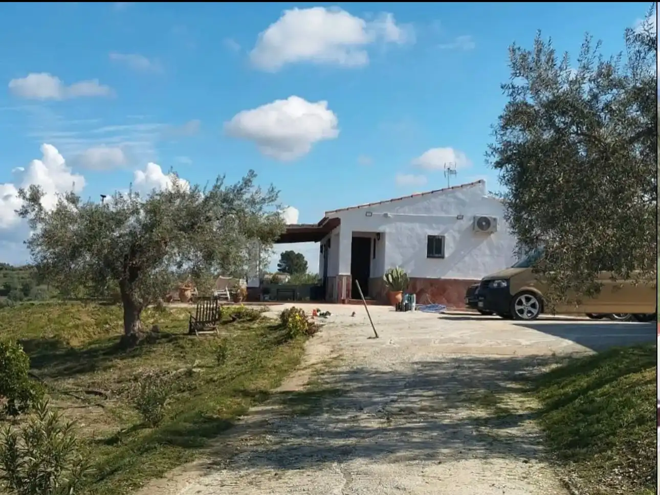 Außenansicht von Country house zur Miete in Coín mit Privatgarten, Schwimmbad und Möbliert