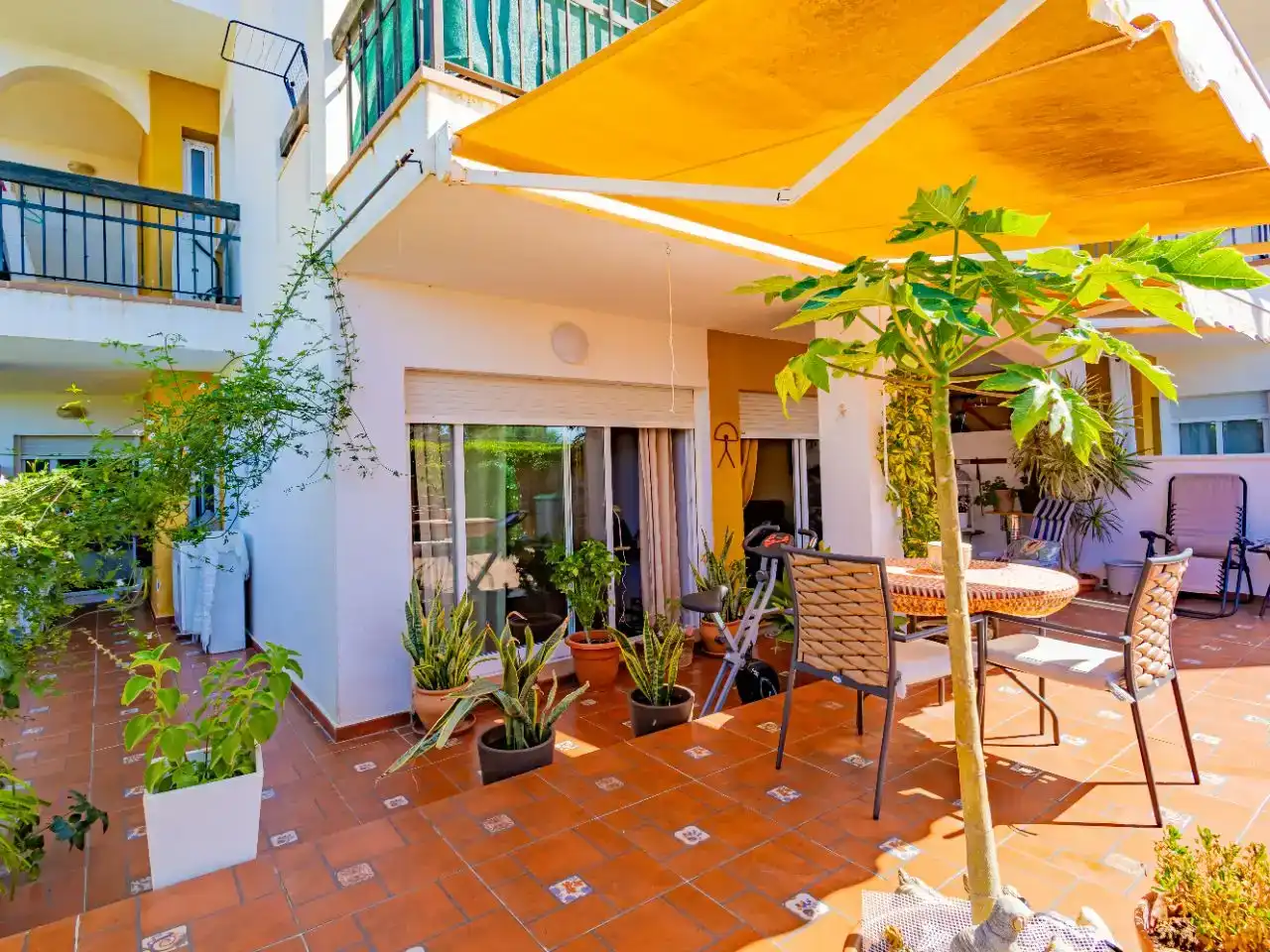 Terrace of Flat for sale in Vera  with Air Conditioner, Private garden and Parquet flooring