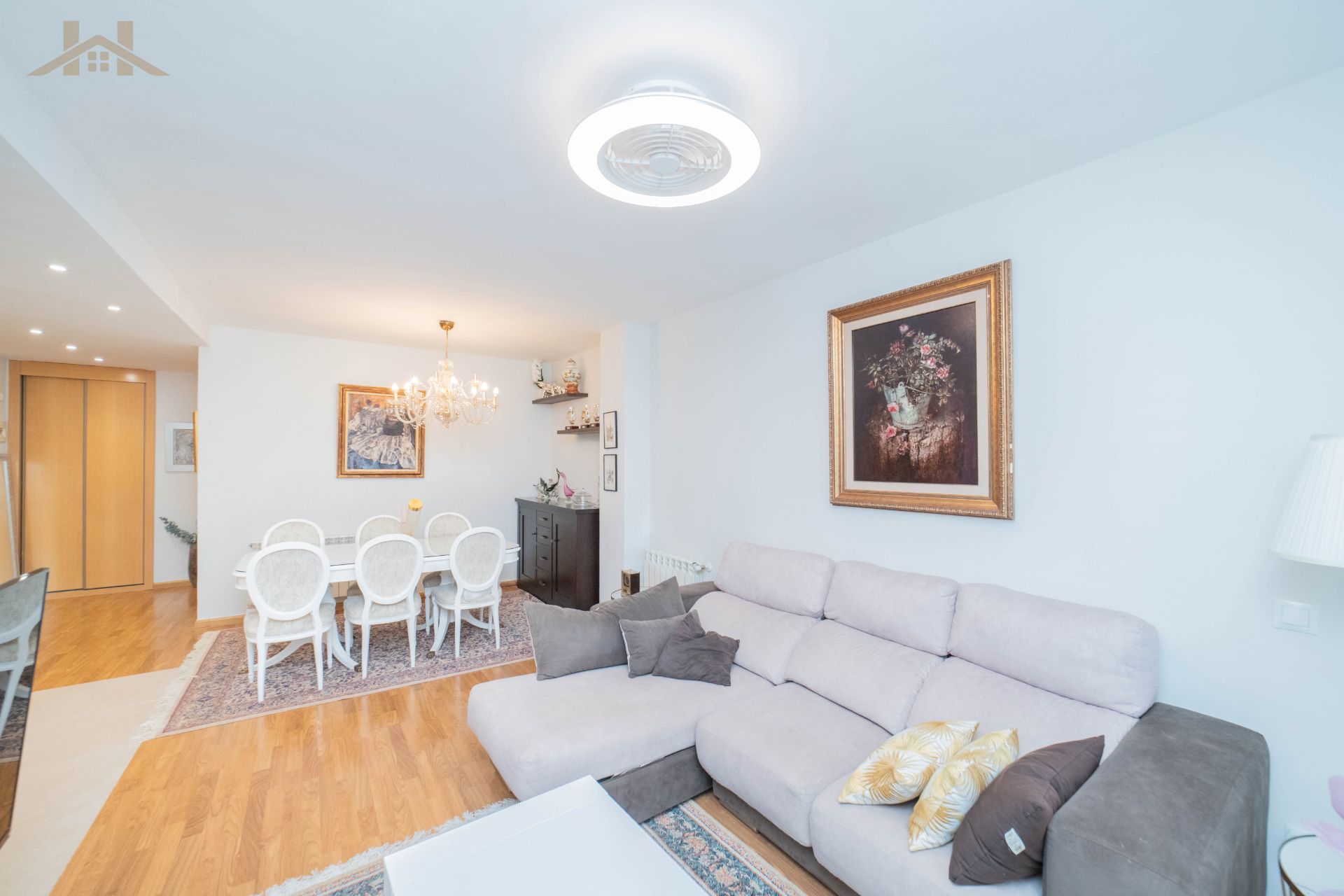 Living room of Flat for sale in Arroyomolinos (Madrid)  with Air Conditioner, Heating and Balcony