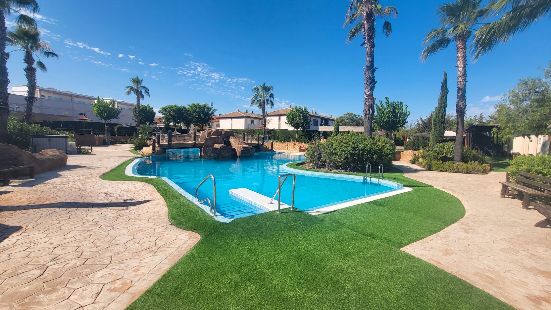 Swimming pool of Flat for rent in Molina de Segura  with Air Conditioner, Storage room and Furnished