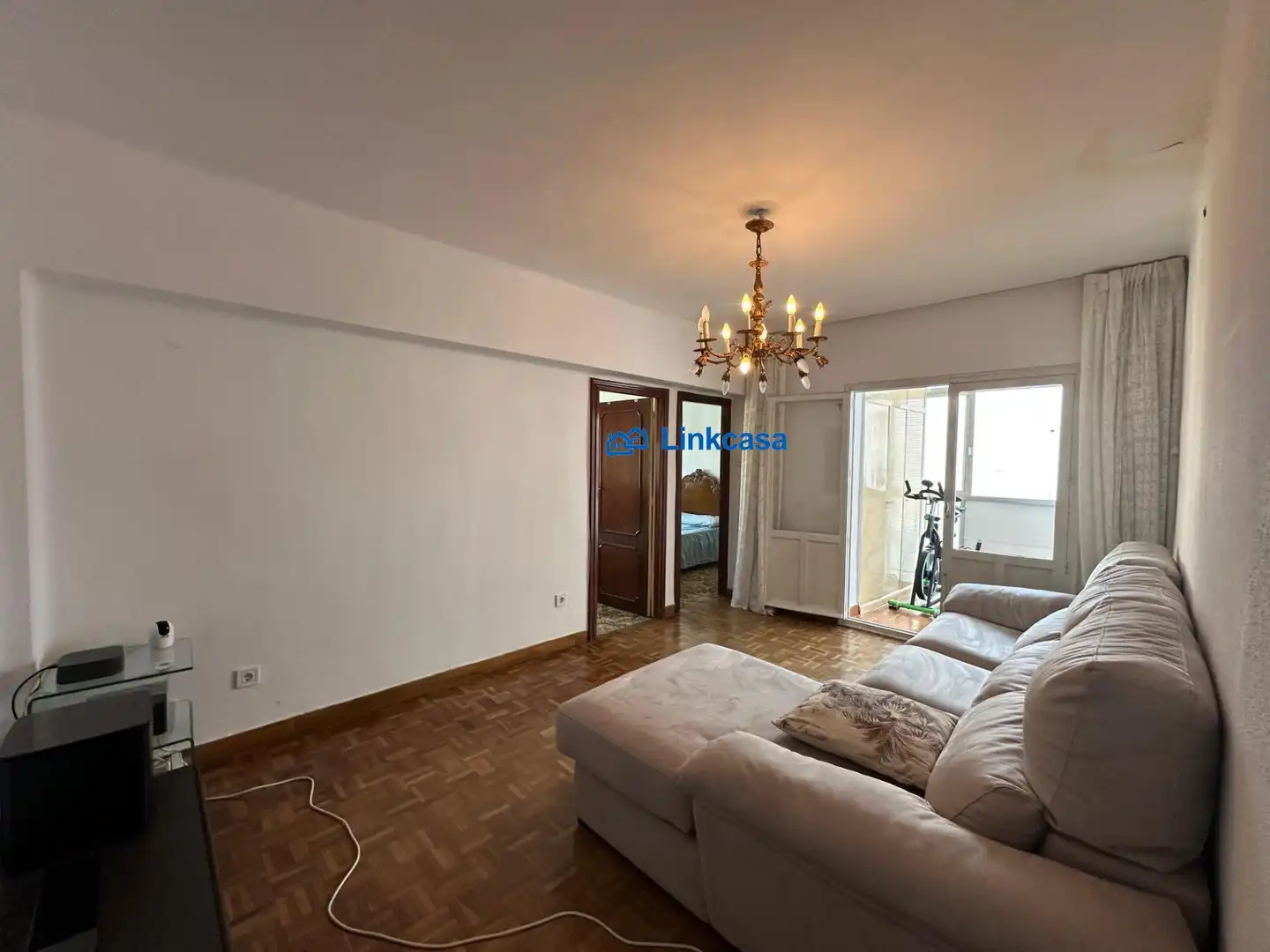 Sala de estar de Piso de alquiler en Madrid con Calefacción y Terraza