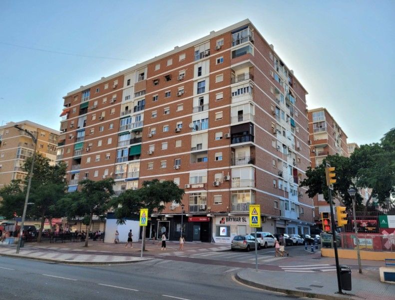 Vista exterior de Pis en venda en Málaga Capital amb Terrassa, Moblat i Forn