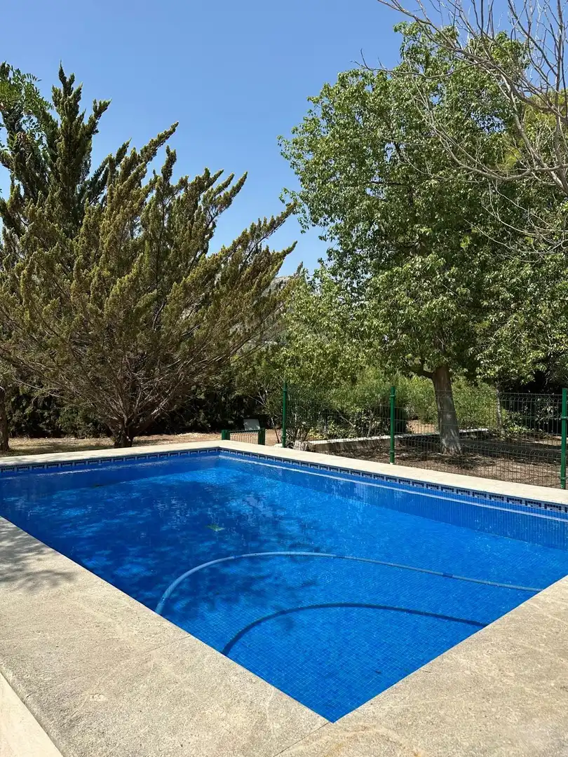 Swimming pool of Houses for sale in Muro de Alcoy  with Heating, Swimming Pool and Furnished