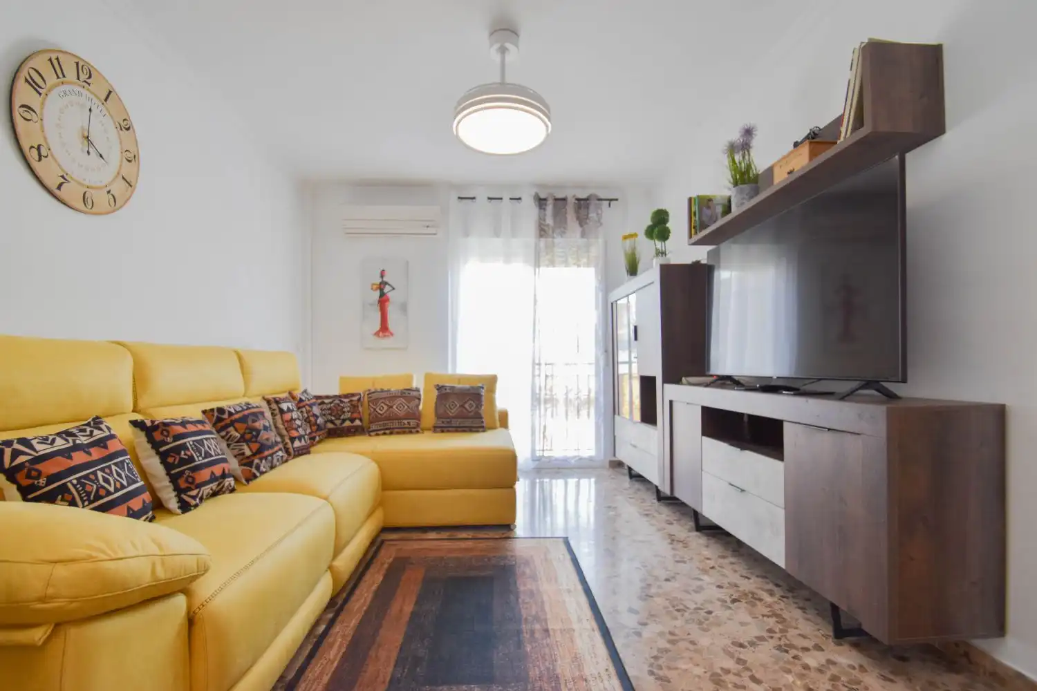 Sala de estar de Piso en venta en Las Gabias con Aire acondicionado