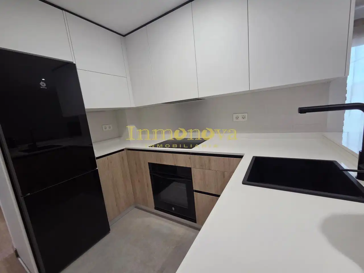 Kitchen of Flat for sale in Cangas   with Heating, Terrace and Storage room