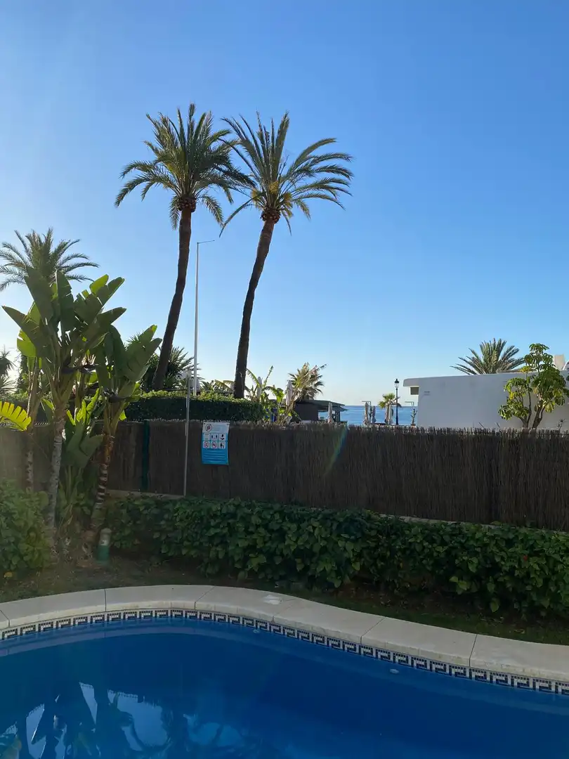 Exterior view of Apartments for rent in Marbella  with Air Conditioner, Furnished and Balcony